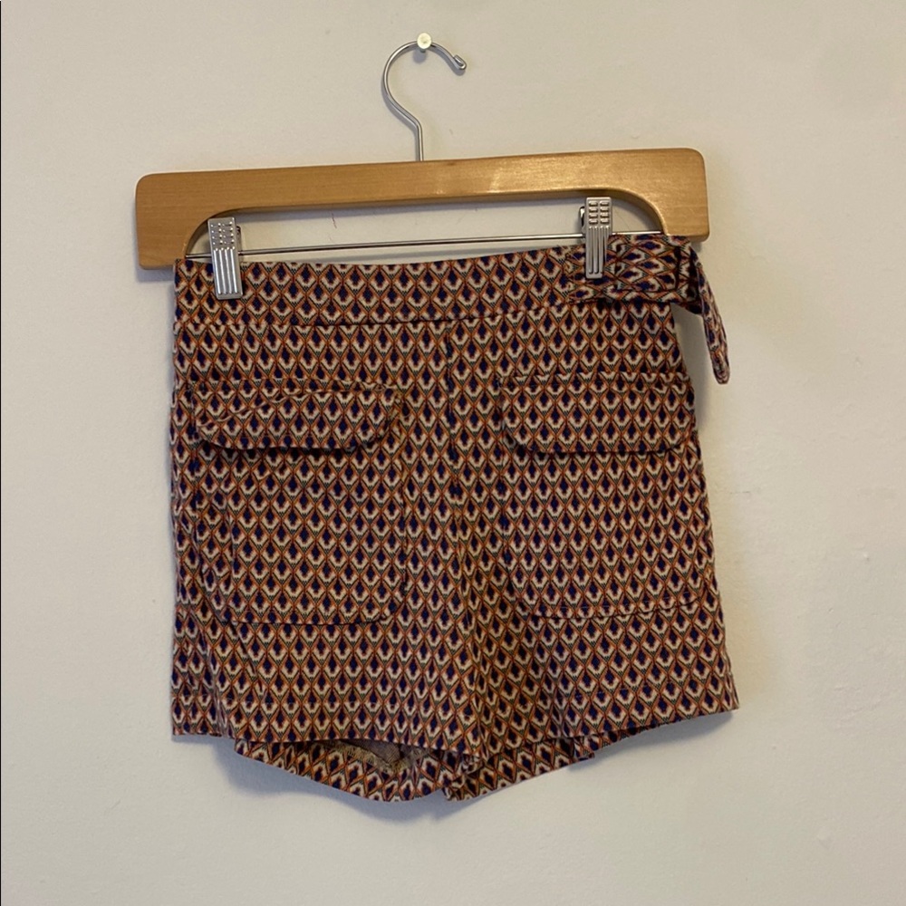 Zara Patterned Shorts